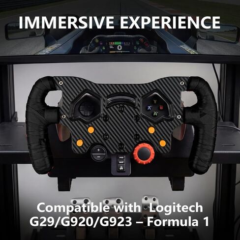 Racing Steering Wheel Compatible with Logitech G29/G920/G923 in Kuwait
