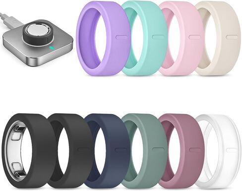 10 Pack Ultra-Thin Cover Compatible with Oura Ring 5 in Kuwait