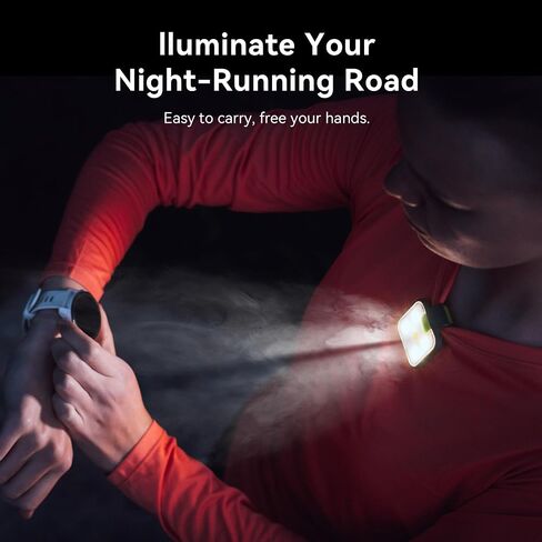 EGUKU 2 Pack Running Lights for Runners, Rechargeable Clip on Lights in Kuwait