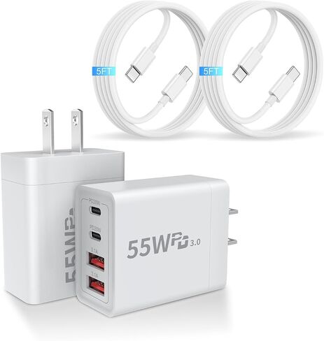 720W USB C Fast Charger Block, PD 3.1 140W 8 Port USB Charging Station, GaN Ⅲ Fast Charging Station for Multiple Devices, Laptop Charger Station Compatible with iPhone 17/iPad/MacBook,Samsung, Silver in Kuwait