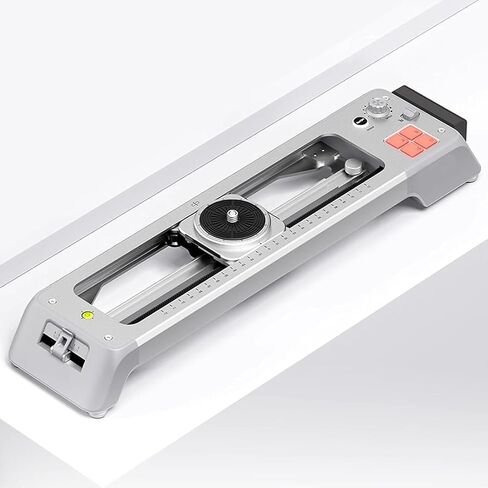 Motorized Camera Slider with 125° Panorama & 55° Surround, 0.5-57mm/s Speed, Ideal for Time-Lapse & Video Tracking, Perfect for Filmmakers & Photographers in Kuwait