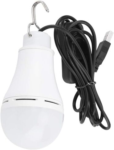 Dimmable USB Light Bulb Portable Camping Night Lamp for Emergency Use Sturdy Durable 340 Lumens in Kuwait