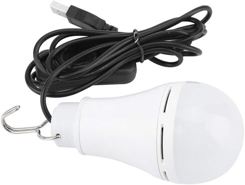 Dimmable USB Light Bulb Portable Camping Night Lamp for Emergency Use Sturdy Durable 340 Lumens in Kuwait
