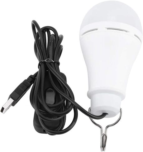 Dimmable USB Light Bulb Portable Camping Night Lamp for Emergency Use Sturdy Durable 340 Lumens in Kuwait