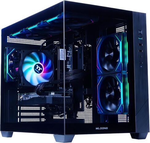 MLOONG Prebuilt Gaming PC AMD Ryzen 5 5500 GeForce RTX 5060 8GB GDDR6 in Kuwait