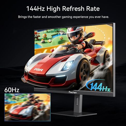 32 Inch 4K Touch Monitor, 144Hz UHD 3840x2160 Desktop Monitor 10-Point Touchscreen, HDMI 2.1 & DP 1.4 & Type-C, HDR 400, Height-Adjustable & Rotatable Stand VESA Mountable External Touch Screen for PC in Kuwait