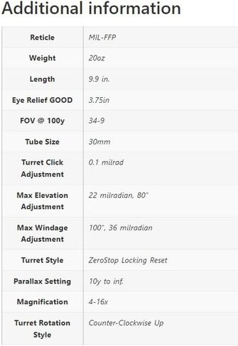 GPO German Precision Optics CENTURI 4-16x44i Super Compact Riflescope in Kuwait