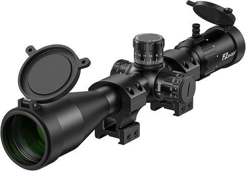 EZshoot FFP Rifle Scope with Zero Stop, MOA Illuminated Reticle, Parallax Adjustment, 30mm Tube Long Range Scope for Hunting, First Focal Plane Riflescope in Kuwait