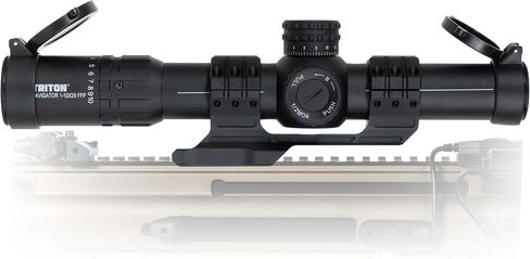 Triton Navigator+ 1-10x28 First Focal Plane FFP LPVO Rifle Scope | Chevron C2 BDC Reticle in Kuwait
