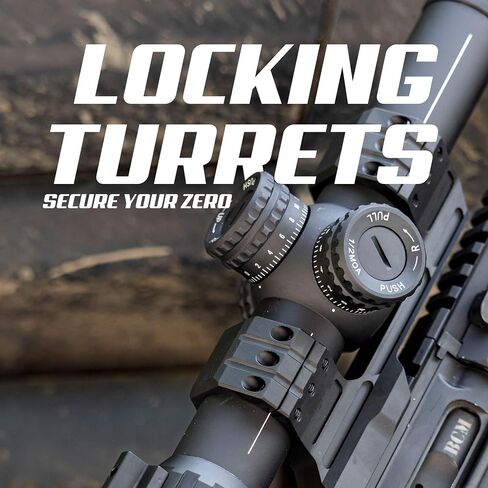 Triton Navigator+ 1-10x28 First Focal Plane FFP LPVO Rifle Scope | Chevron C2 BDC Reticle in Kuwait