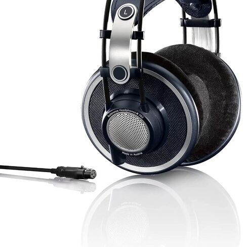 FAAEAL K702 Coiled Audio Cable Compatible with AKG Q701 K712 K240S K271S K241 K275 Pioneer HDJ-2000 beyerdynamic DT 770 DT 990 Pro Headphones with 6.35mm(1/4") Adapter 14ft(3.5mm) in Kuwait