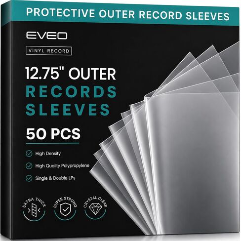 EVEO Vinyl Outer Sleeves 50PC, EVEO Vinyl Inner Sleeves 50PC in Kuwait