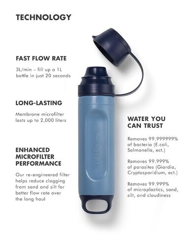 LifeStraw Peak All-in-One Portable Water Filtration System in Kuwait