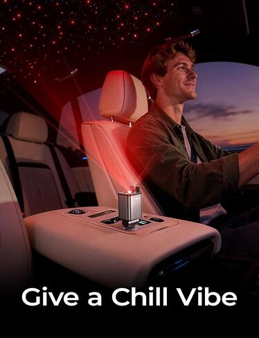 LISEN 4 in 1 Starlight Retractable Car Charger, 75W USB C Cigarette Adapter Fast Charging, Starlight Retractable Car Accessories for Women Mom, for iPhone 17 Pro Max Air 16 15 14 13 12 in Kuwait