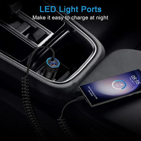 for Samsung Galaxy S26+ S26 Plus Ultra, Fast Car Charger Vehicle Adapter in Kuwait