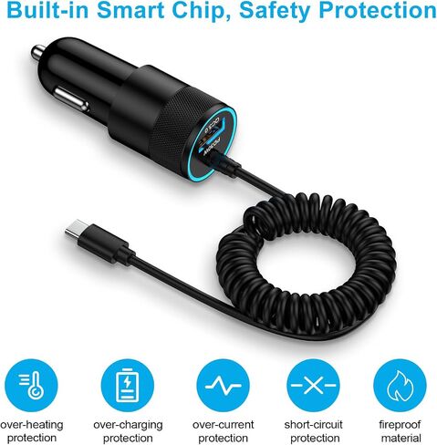 for Samsung Galaxy S26+ S26 Plus Ultra, Fast Car Charger Vehicle Adapter in Kuwait