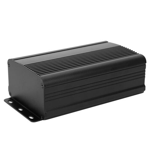 Matt Black Aluminum Housing for PCB Controller 55x95x150mm for Electrical Engineers in Kuwait