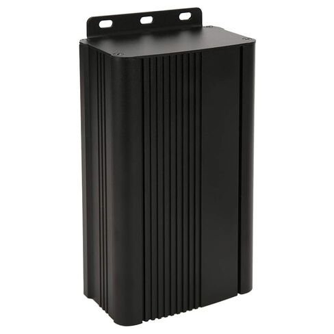 Matt Black Aluminum Housing for PCB Controller 55x95x150mm for Electrical Engineers in Kuwait