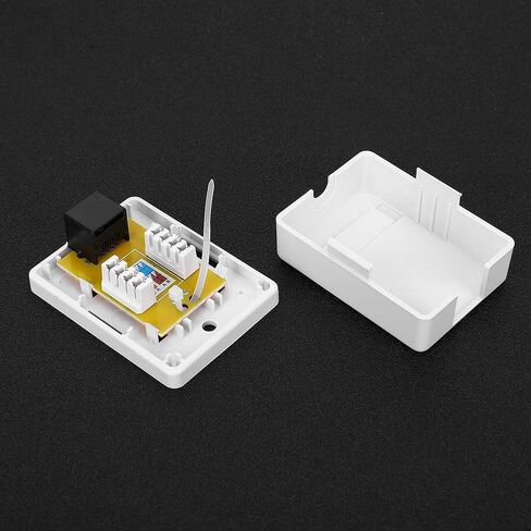 Stylish RJ45-8P8C CAT6 Network Enclosure Ideal for Communicating Equipment, Pack of 2 in Kuwait