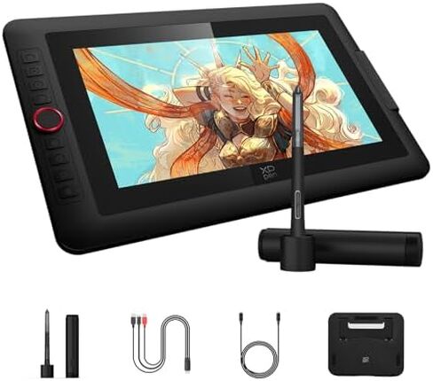 XPPen Upgraded Artist13.3 Pro V2 Drawing Tablet with Screen, 16384 Pen XPPen X3 Pro Smart Chip Stylus in Kuwait