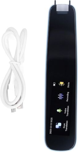 Fabater Scan Reader Pen, Smart Voice Translator Pen for Reading, 2.75M Vocabulary, 16H Recording, Portable Digital Reader for Students (Blue) in Kuwait