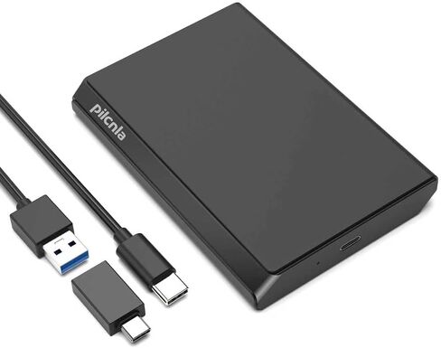 Ultra Slim Portable External Hard Drive USB3.0 HDD Storage 500GB for Xbox One X/S, Xbox 360, PS4, PC, Desktop, Laptop, MacBook, Chromebook in Kuwait