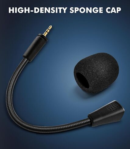 Gaming Mic 3.5mm Jack Microphone for Turtle Beach Headsets - Game Mic Compatible with XO Three XO Four Stealth Recon 150 50 50X 50P 50 60P Xbox One 400 420X 450 500P 520 Gaming Headsets Mic 3.5mm Jack in Kuwait