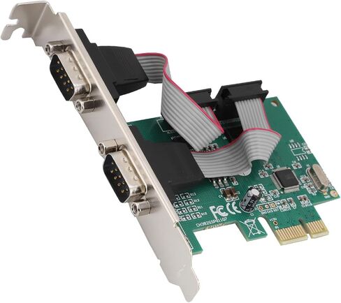 Fabater RS232 to PCIe Card, 2.5Gbps Full Duplex PCI Express Serial in Kuwait