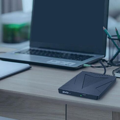 External DVD Drive USB 3.0 Type C Plug and Play for PC Car in Kuwait