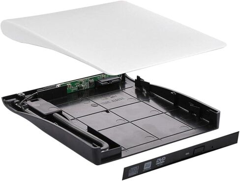 External Optical Drive Enclosure, USB 3.0 9.5mm Slim ODD Case, Convert Laptop Internal Drive to External in Kuwait