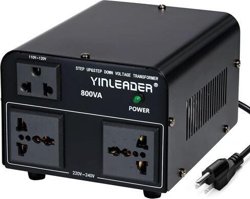 Yinleader 800W Voltage Converter Step Up/Down 110V-120V to 220V-240V in Kuwait