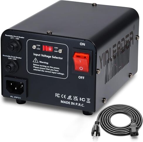 Yinleader 800W Voltage Converter Step Up/Down 110V-120V to 220V-240V in Kuwait