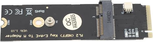 M.2 NGFF Key E A+E to M Adapter Card with Bluetooth Support for AX200/AX201/AX210/8260/8265/9260 .2 Socket in Kuwait