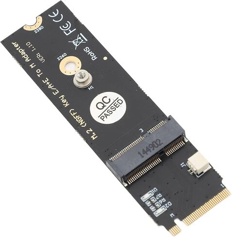 M.2 NGFF Key E A+E to M Adapter Card with Bluetooth Support for AX200/AX201/AX210/8260/8265/9260 .2 Socket in Kuwait