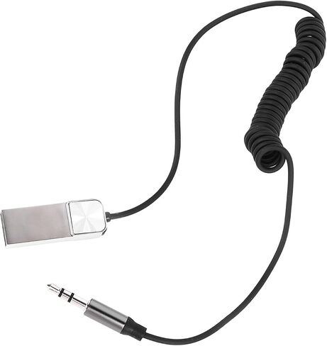 Portable Car Bluetooth Adapter Fast Pairing Hands-Free Calling for Car Home Stereo in Kuwait