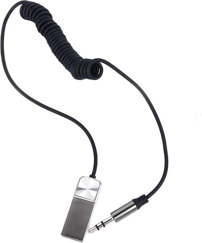 Portable Car Bluetooth Adapter Fast Pairing Hands-Free Calling for Car Home Stereo in Kuwait