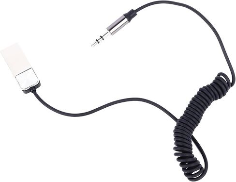 Portable Car Bluetooth Adapter Fast Pairing Hands-Free Calling for Car Home Stereo in Kuwait