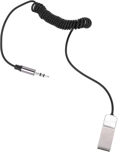 Portable Car Bluetooth Adapter Fast Pairing Hands-Free Calling for Car Home Stereo in Kuwait