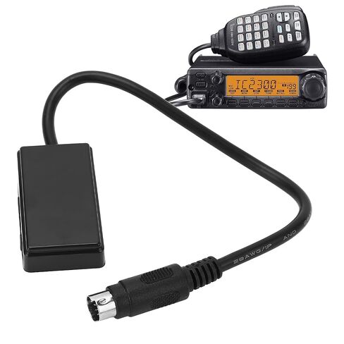 CAT to Bluetooth Adapter Cable Convenient Easy Operation for FT 817 FT 857 Wireless ABS Material in Kuwait