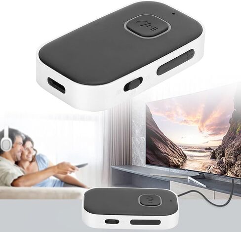 V5.0 Bluetooth Adapter Portable Transmitter Stable Transmission for Music Lovers Universal Range Up To 33 Feet in Kuwait