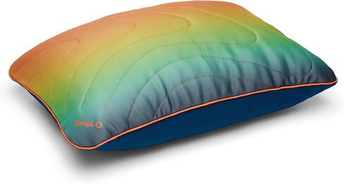 Rumpl Camp Pillow - Packable, Adjustable Comfort, Cascade Fade in Kuwait