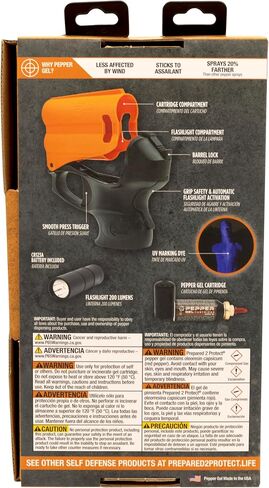 P2P PGS II Pepper Gel Launcher Compact Self Defense Pistol in Kuwait