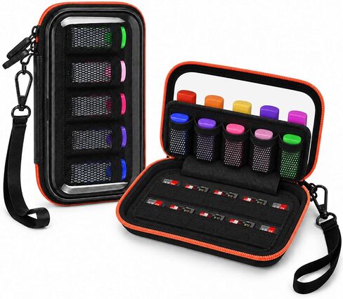 ANKHOH USB Flash Drive Organizer Case, 10-Slot Clear-Top Storage in Kuwait