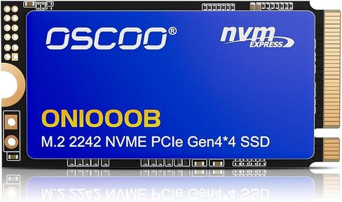 1TB M.2 2242 NVMe SSD, PCIe Gen4, Up to 5200MB/s Graphene Heatsink in Kuwait