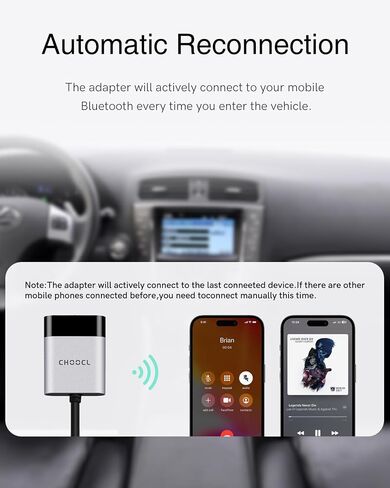USB Bluetooth Adapter for Toyota & Lexus, Bluetooth Music Receiver in Kuwait