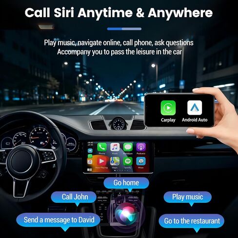 HMYC PCM3.1 Wireless Carplay Android Auto Module for Porsche Panamera Cayenne Macan Cayman Boxster 911 718, NEW Upgrade Carplay Retrofit Kit Decoder,Support MirrorLink Original car Control in Kuwait