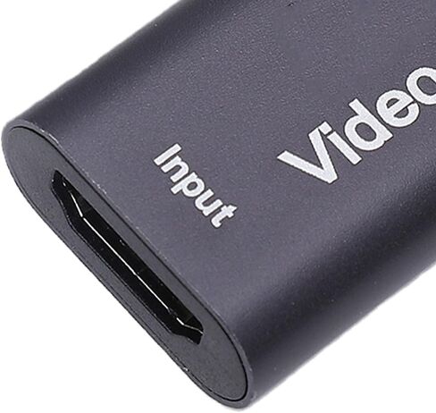 POCREATION Video Capture Card HDMI to Type C 4K Input 1080P Output Capture Device Plug and Play for Live Streaming Recording Program in Kuwait