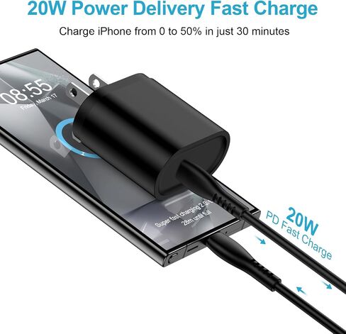 for Samsung Galaxy A37 A57 5G, Car Phone Charger Adapter, Accessories USB C in Kuwait