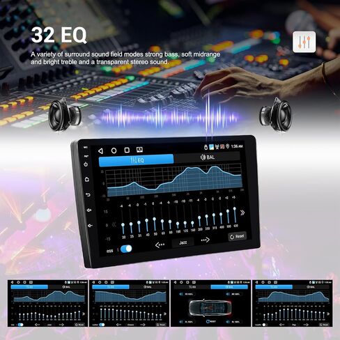 4G+64G Car Stereo Radio for Mazda 3 2010-2013 Wireless CarPlay Android Auto 9 Inch 1280 * 720 Touch Screen Stereo Android 15 Head Unit Bluetooth 5.0 32EQ GPS WiFi FM HD Backup Camera in Kuwait