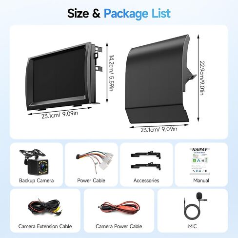 Naifay Double Din Linux Car Radio for Toyota Prius 2004-2009 in Kuwait